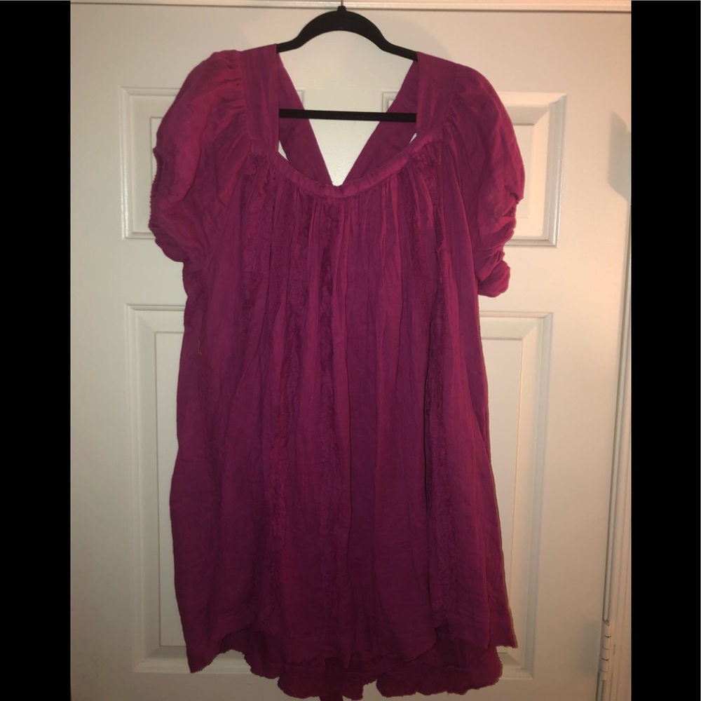 Free People Tie Back Dress